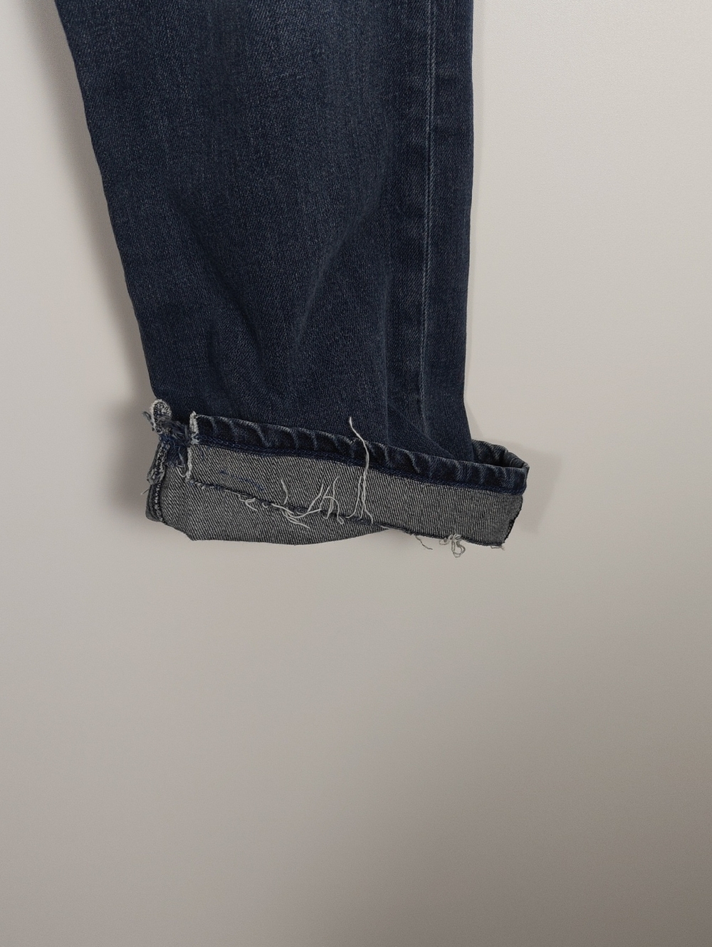 ROBERTO CAVALLI Mid-Rise Wide Leg Dark Wash Jeans Size EUR 46 US 10 - Picture 8 of 16